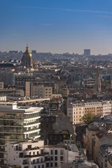 Paris city view with Paris army museum as focal point Paris city view with Paris army museum as focal point