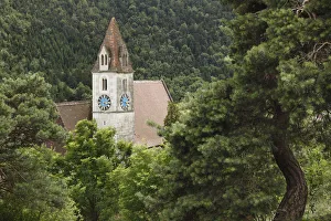 Parish church, Senftenberg, Kremstal calley, Wachau, Lower Austria, Austria, Europe Parish church, Senftenberg, Kremstal calley, Wachau, Lower Austria, Austria, Europe