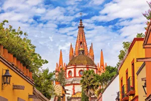 Parroquia Archangel Church, Aldama Street, San Miguel de Allende, Mexico Parroquia Archangel Church, Aldama Street, San Miguel de Allende, Mexico