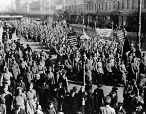 Russian Revolution (1917-1922) Gallery: Petrograd Insurgents