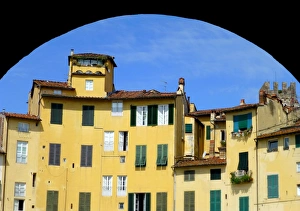 Piazza Anfiteatro, former amphitheatre in Lucca Piazza Anfiteatro, former amphitheatre in Lucca