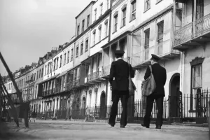 Bristol Two Postmen Print, 1954