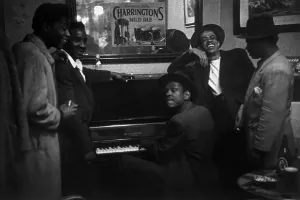Vintage London Pubs Prints: Tickling The Ivories