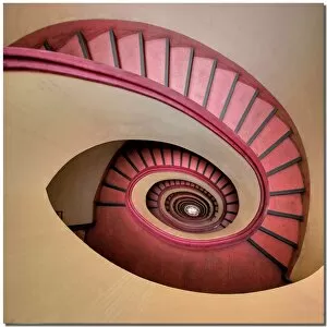 Spiral Stair Abstracts Gallery: Pink eye
