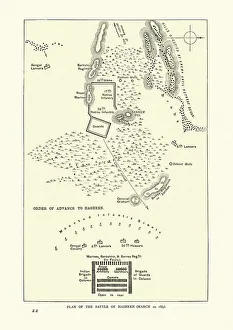 Battle Maps and Plans Gallery: Plan of the Battle of Hasheen March 20th 1885, Mahdist War