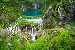 Images Dated 20th April 2014: Plitvice Lakes