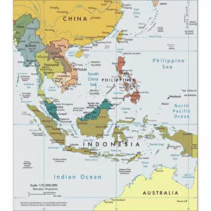 Related Images Gallery: Political map of South East Asia