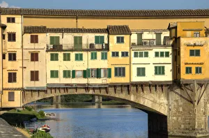 <b class=qtipBold><figcaption>Ponte Vecchio (Florence, Italy)</figcaption></b><br>Detail of the Ponte Vecchio (Old Bridge) in Florence, Italy, showing its characteristic architecture and one of its arches over the Arno river.<br><em>© ©2015 Marcel Germain</em> Ponte Vecchio (Florence, Italy)