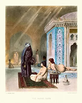 Pool in a Harem by Jean-Leon Gerome Pool in a Harem by Jean-Leon Gerome