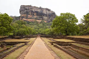 Pools in the garden complex of Sigiriya Pools in the garden complex of Sigiriya