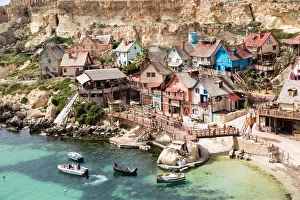 Images Dated 17th April 2015: Popeyes village, Malta