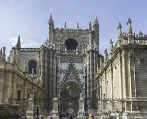 Side portal of Santa Maria de la Sede, Seville Cathedral, Seville, Seville province Side portal of Santa Maria de la Sede, Seville Cathedral, Seville, Seville province
