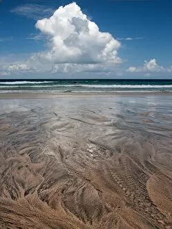 Images Dated 27th June 2014: Porthmeor Sand Patterns