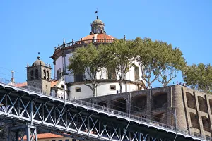 Porto, Portugal. View of Mosteiro da Serra do Pilar in Vila Nova de Gaia Porto, Portugal. View of Mosteiro da Serra do Pilar in Vila Nova de Gaia