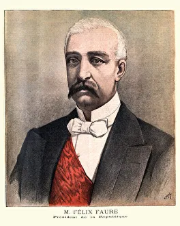 Portrait of Felix Faure, President of France, 1895 Portrait of Felix Faure, President of France, 1895