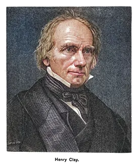 Portrait of Henry Clay, Sr. - American lawyer, politician, and skilled orator Portrait of Henry Clay, Sr. - American lawyer, politician, and skilled orator