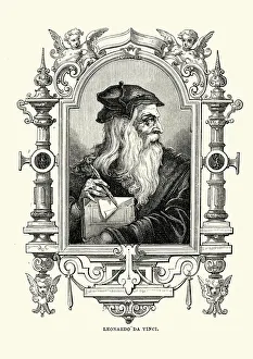 Portrait of Leonardo da Vinci Portrait of Leonardo da Vinci