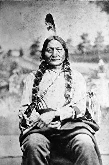 Culture Gallery: Portrait Of Sioux Chief Sitting Bull