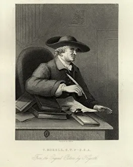 Portrait of Thomas Morell by William Hogarth Portrait of Thomas Morell by William Hogarth