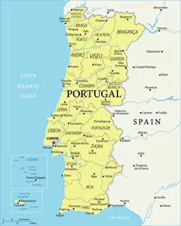 Portugal Collection: Portugal Reference Maps