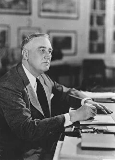 Topical Press Agency Gallery: President Roosevelt