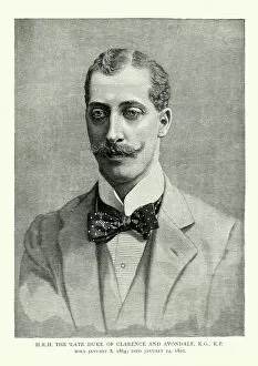 English Culture Gallery: Prince Albert Victor, Duke of Clarence and Avondale