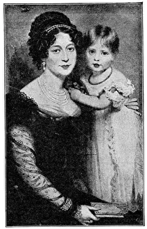 Princess Victoira and the Duchess of Kent Princess Victoira and the Duchess of Kent