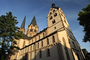 Protestant Marienkirche, Church of St. Mary, Gelnhausen, Hesse, Germany, Europe Protestant Marienkirche, Church of St. Mary, Gelnhausen, Hesse, Germany, Europe