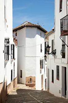 The Puente Nuevo in the city centre of Ronda, Andalusia, Spain The Puente Nuevo in the city centre of Ronda, Andalusia, Spain