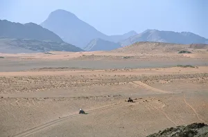 Images Dated 14th November 2006: Quad Biking in the Desert Near the Angolan Border