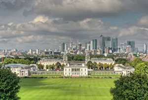 Queens House, Greenwich and Canary Wharf Queens House, Greenwich and Canary Wharf