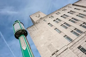 Images Dated 22nd September 2010: Queensway Tunnel ventilation building-Liverpool