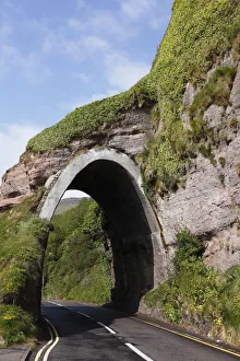 The Red Arch, Glenariff, County Antrim, Northern Ireland, Ireland, Great Britain, Europe The Red Arch, Glenariff, County Antrim, Northern Ireland, Ireland, Great Britain, Europe