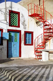The red staircase The red staircase