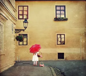 The red umbrella The red umbrella