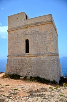 De Redin Coastal Tower, near Hagar Qim, Malta De Redin Coastal Tower, near Hagar Qim, Malta