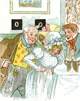 Images Dated 27th January 2013: Regency period slap-and-tickle
