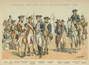 Images Dated 2nd July 2010: Revolutionary Uniforms