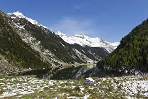 Riesachsee Lake, Soelktaeler Nature Park, Schladming Tauern mountains, Upper Styria Riesachsee Lake, Soelktaeler Nature Park, Schladming Tauern mountains, Upper Styria