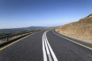 Road, Sky, Summer, Driving, Low Veld, South Africa, Mpumalanga, Colour image, Color image Road, Sky, Summer, Driving, Low Veld, South Africa, Mpumalanga, Colour image, Color image