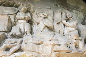 Rock Carvings, Baodingshan, Dazu, China Rock Carvings, Baodingshan, Dazu, China