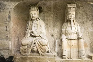 Rock Carvings, Beishan, Dazu, Chongqing, China Rock Carvings, Beishan, Dazu, Chongqing, China