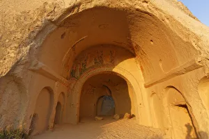 Rock church, Goreme National Park, Nevsehir Province, Cappadocia, Central Anatolia Region Rock church, Goreme National Park, Nevsehir Province, Cappadocia, Central Anatolia Region