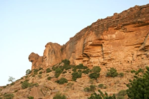 Dogon Country Gallery: Rock dwellings at village of Ende
