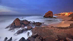 Rock Formation in Santa cruz beach, Portugal Rock Formation in Santa cruz beach, Portugal