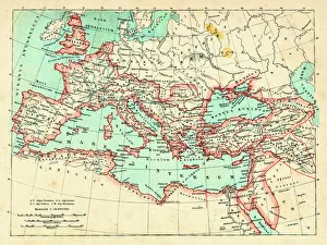 Roman Empire at its height under emperor Trajan 117 AD Roman Empire at its height under emperor Trajan 117 AD