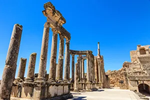 Roman theatre at Dougga Roman theatre at Dougga