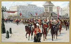 Royal Procession Marking Queen Victorias Diamond jubilee 1897 Royal Procession Marking Queen Victorias Diamond jubilee 1897