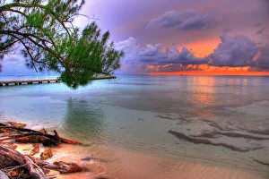 Rum Point sunset