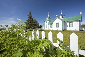 Russian Orthodox church of The Transfiguration of Our Lord, Ninilchik, Kenai, Alaska Russian Orthodox church of The Transfiguration of Our Lord, Ninilchik, Kenai, Alaska